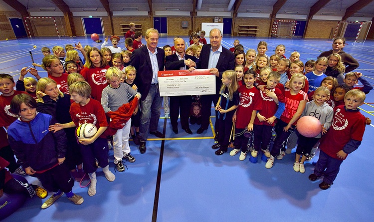 Spar Nord st&oslash;tte p&aring; 50.000 kr.