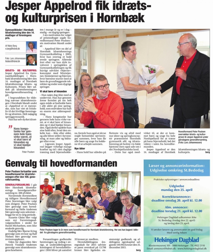 Hovedgeneralforsamling 2016 - Dagbladet