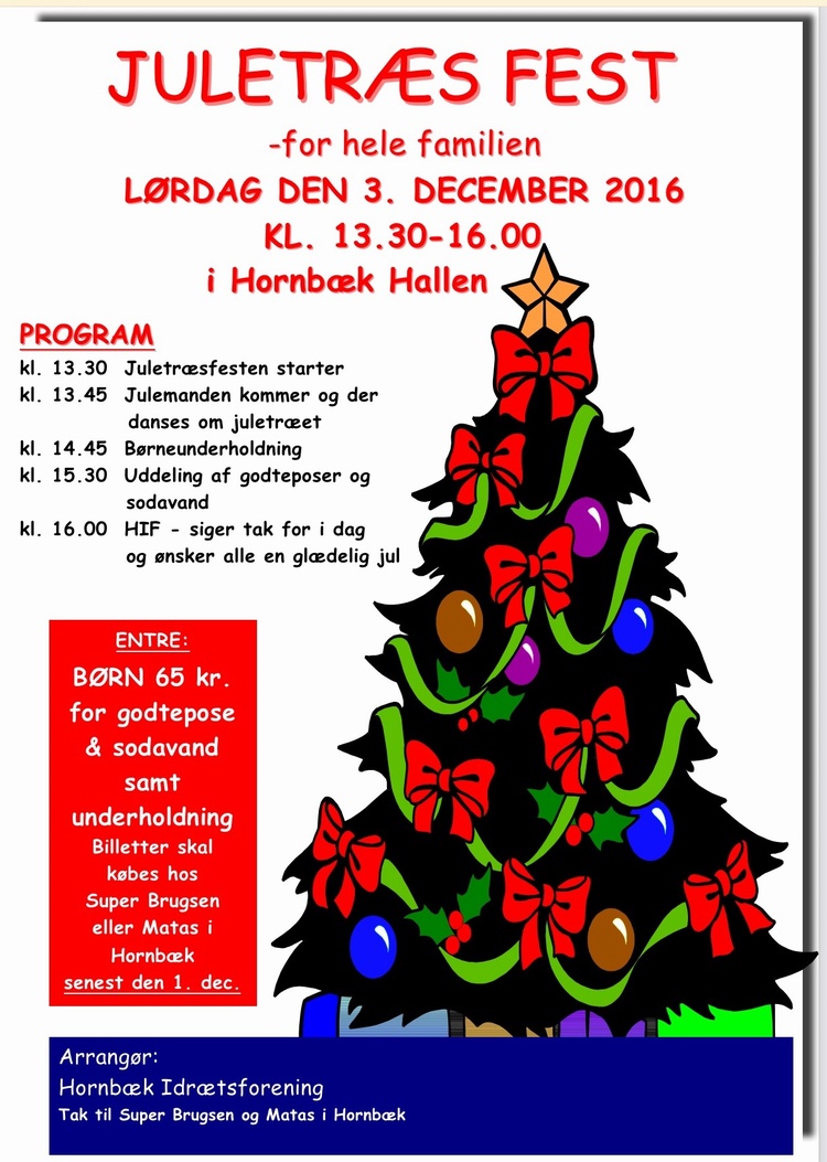 B&oslash;rnejuletr&aelig;sfest 2016