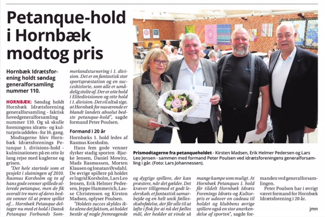 Helsing&oslash;r Dagblad 24. april 2018